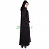 Double layered abaya dress